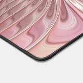 抽象芸術蝶カラフルファンタジーフラクタル デスクマット (コーナー)