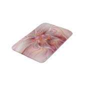 抽象芸術蝶カラフルファンタジーフラクタル バスマット (アングル)