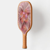 抽象芸術蝶カラフルファンタジーフラクタル ピックルボールラケット (左)