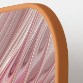 抽象芸術蝶カラフルファンタジーフラクタル ピックルボールラケット (左詳細)