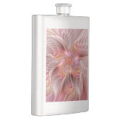 抽象芸術蝶カラフルファンタジーフラクタル フラスク (右)