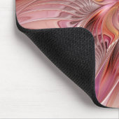 抽象芸術蝶カラフルファンタジーフラクタル マウスパッド (コーナー)