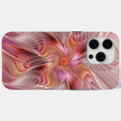 抽象芸術蝶カラフルファンタジーフラクタル Case-Mate iPhoneケース (裏面 (横))