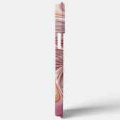 抽象芸術蝶カラフルファンタジーフラクタル Case-Mate iPhoneケース (裏面 / 右)