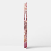 抽象芸術蝶カラフルファンタジーフラクタル Case-Mate iPhoneケース (裏面 / 右)