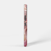 抽象芸術蝶カラフルファンタジーフラクタル SAMSUNG GALAXYケース (右側面)