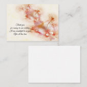 抽象芸術蝶サンキューカード ノートカード (正面/裏面)