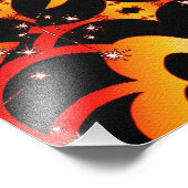 抽象芸術蝶ハート写真 フォトプリント            (角)