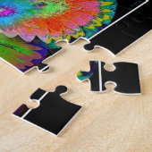 抽象芸術蝶パズル ジグソーパズル (側面)