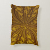抽象芸術蝶金ゴールドアクセント枕 アクセントクッション (裏面(縦))