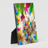 抽象芸術蝶 フォトプラーク (側面)