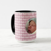 抽象芸術蝶 マグカップ (正面左)