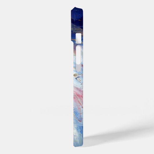 抽象芸術表現主義のアートワーク Case-Mate iPhoneケース (裏面 / 左)