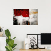 抽象芸術表現主義アートポスター抽象芸術プリント ポスター (ホームオフィス)