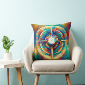 抽象芸術表現主義スタイル聖餐式 クッション (椅子)