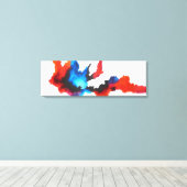 抽象芸術表現主義セピモダンア絵画アート キャンバスプリント (インサイチュ (ウッドフロア))