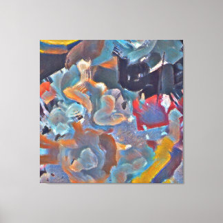 抽象芸術表現主義 キャンバスプリント