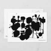 抽象芸術表現家 ポストカード (正面/裏面)