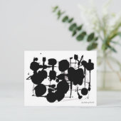 抽象芸術表現家 ポストカード (スタンド正面)