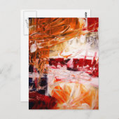 抽象芸術表現者 ポストカード (正面/裏面)