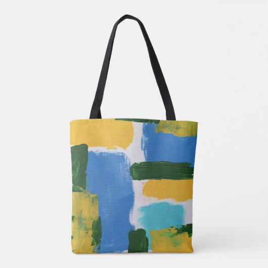 抽象芸術表現No.3：マイケル・モッファ トートバッグ (裏面)