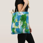 抽象芸術表現No. 5 （マイケル・モッファ）  トートバッグ (クローズアップ)