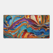 抽象芸術表面アートワーク1211 - Desk Mat デスクマット (正面)