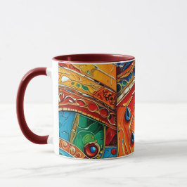 抽象芸術表面アートワーク1214 - Coffee Mag マグカップ