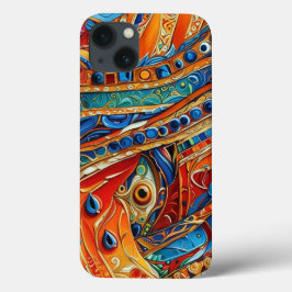 抽象芸術表面アートワーク1214 - Iphone Case 13ケース