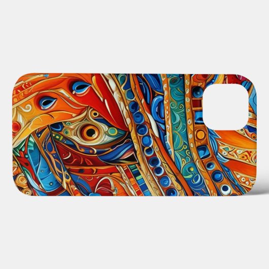 抽象芸術表面アートワーク1214 - Iphone Case Case-Mate iPhoneケース (裏面 (横))