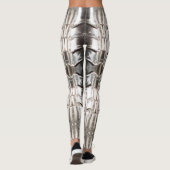 抽象芸術装甲デザイン レギンス (裏面)