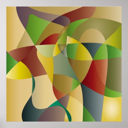 抽象芸術装飾カラフルbackgroundabstract, ab ポスター (正面)