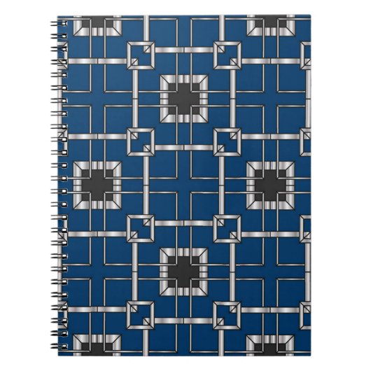 抽象芸術装飾ヴィンテージテクスチャイラストレーション, ノートブック (正面)