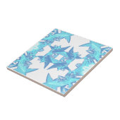 抽象芸術製氷結晶セラミックタイル タイル (側面)