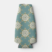 抽象芸術要素を含むダマスクパターン ボトルクーラー (正面)