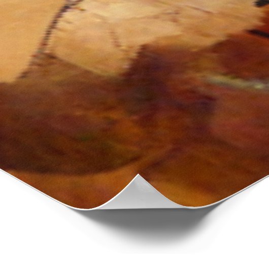 抽象芸術解剖学的嚢胞 ポスター (角)