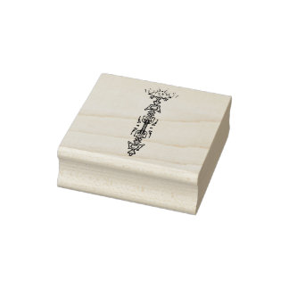 抽象芸術記号（セプター） ラバースタンプ