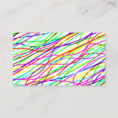 抽象芸術調和 名刺 (裏面)