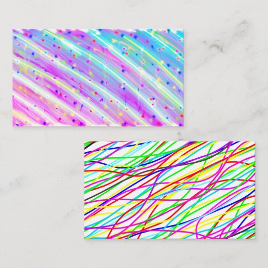 抽象芸術調和 名刺 (正面/裏面)