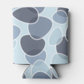 抽象芸術豆シェイプデザインアート 缶クーラー (裏面)