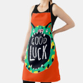 抽象芸術豚の幸運 エプロン (インサイチュ)