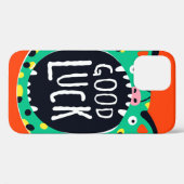 抽象芸術豚の幸運 Case-Mate iPhoneケース (裏面 (横))