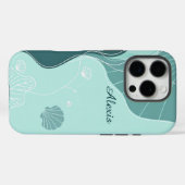 抽象芸術貝殻及び海藻 Case-Mate iPhoneケース (裏面 (横))