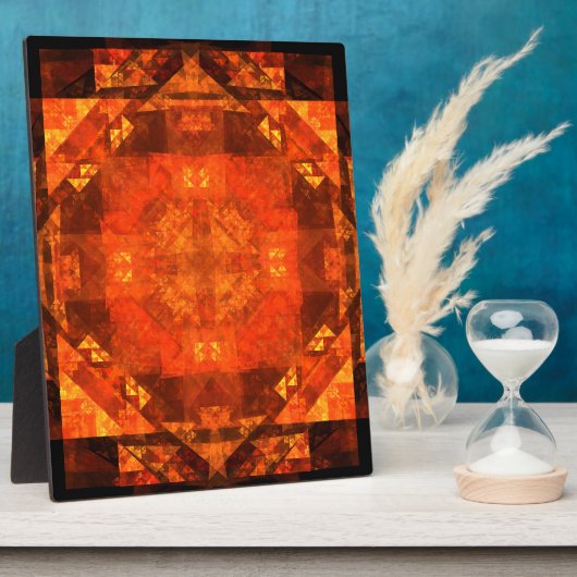 抽象芸術賛美アートプラーク フォトプラーク (側面)