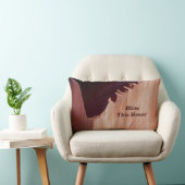 抽象芸術賛美ザハウスサウスウエストレッドピンク ランバークッション (椅子)