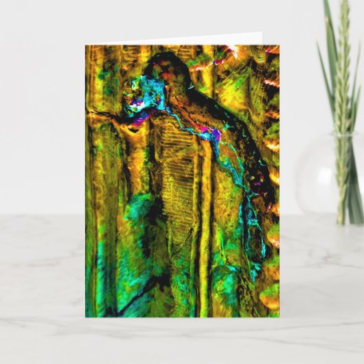 抽象芸術質感，カード カード (正面)