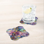 抽象芸術質感 ペーパーコースター (インサイチュ)