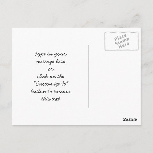 抽象芸術赤いケシ青い空ステンドグラスのモザイク ポストカード (裏面)