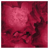 抽象芸術赤いバラのポピー花フローラロマンチックV ファブリック (クローズアップ)