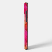 抽象芸術赤とピンクのカバー Case-Mate iPhoneケース (裏面 / 左)